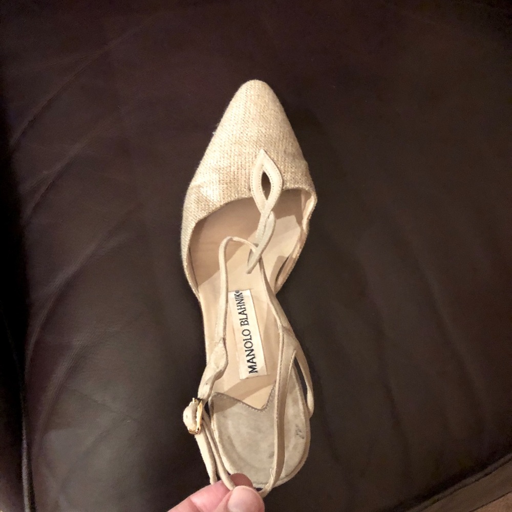 Manolo Blahnik Slingback Heels